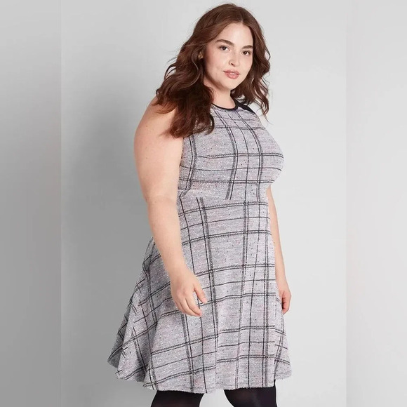 MODCLOTH Smiling From The Top A-Line Dress - Picture 3 of 10